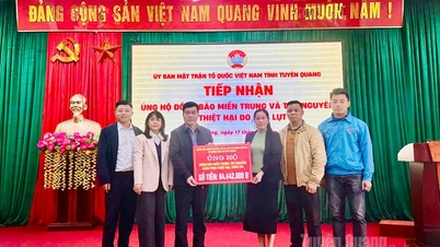 Comuna Tan Thanh a donat peste 84 de milioane de VND pentru a sprijini regiunile Centrale și Highlands Centrale.