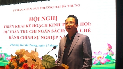Kelurahan Hai Ba Trung menargetkan untuk mengumpulkan pendapatan lebih dari 9,3 triliun VND pada tahun 2026.