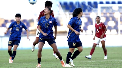 Het Thaise vrouwenvoetbalteam verslaat Indonesië met gemak: wint bronzen medaille op de SEA Games 33