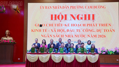 សង្កាត់ Cam Duong ត្រូវបានកំណត់គោលដៅសម្រាប់ផែនការអភិវឌ្ឍន៍សេដ្ឋកិច្ចសង្គមសម្រាប់ឆ្នាំ ២០២៦។