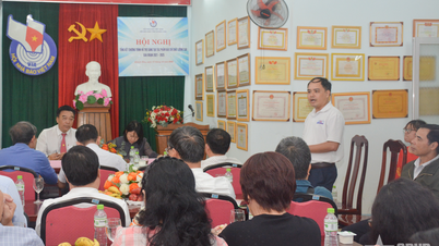 The Khanh Hoa Provincial Journalists Association summarizes its work in supporting high-quality journalistic works.