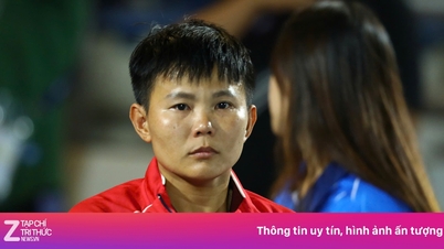 Emoțiile echipei feminine vietnameze după înfrângerea amară.
