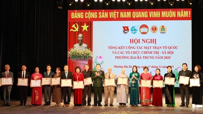 Phường Hai Bà Trưng tổng kết công tác Mặt trận, phát động phong trào thi đua năm 2025