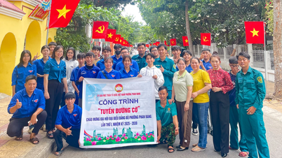 Welcome to the First Congress of the Ho Chi Minh Communist Youth Union of Khanh Hoa Province, term 2025-2030: Phan Rang youth spearheading for the community.