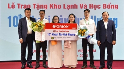 Orion memberikan 'Beasiswa Kentang Tanah Air'