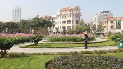 Bac Ninh: Urban beautification to welcome the New Year.
