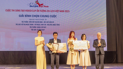 The clip "Command Cave" won an award at the "Impressive Tourism in Vietnam" video creation contest.