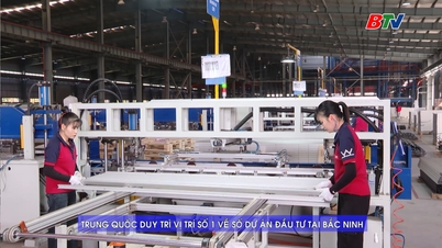 China behält seine Spitzenposition bei Investitionsprojekten in Bac Ninh.