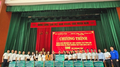 BIDV Hanoi poskytuje podporu lidem v oblasti Vo Nhai postižené bouří před zimou.