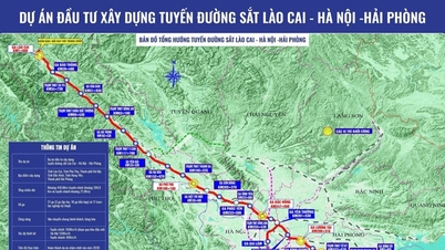 Železnice Lao Cai – Hanoj ​​– Hai Phong: Stavba začne 19. prosince.