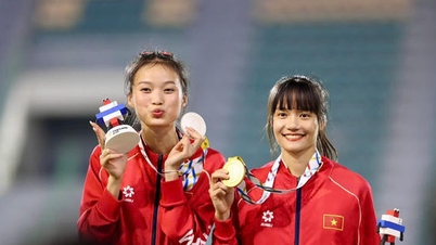 Krásky ve vietnamském atletickém týmu.