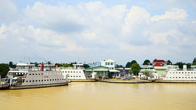Membangun Jembatan Dinh Khao – mewujudkan impian menghubungkan kedua tepi sungai.
