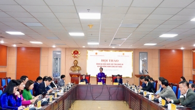 Scientific conference "Nghe An Provincial Delegation of National Assembly Deputies – 80 Years of Accompanying the Nation"