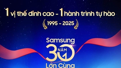 ៣០ ឆ្នាំនៃភាពជាដៃគូរបស់ Samsung ជាមួយអ្នកប្រើប្រាស់វៀតណាម ឆ្ពោះទៅរកជីវិតឆ្លាតវៃ។