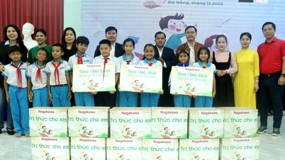 Da Nang: Spende von Büchern mit dem Titel „Wissen für Kinder“ an 3 Schulen in Bergregionen.
