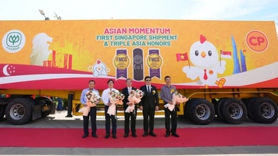 ក្រុមហ៊ុន CPV Food Binh Phuoc នាំចេញសាច់មាន់កែច្នៃលើកដំបូងរបស់ខ្លួនទៅកាន់ប្រទេសសិង្ហបុរី។