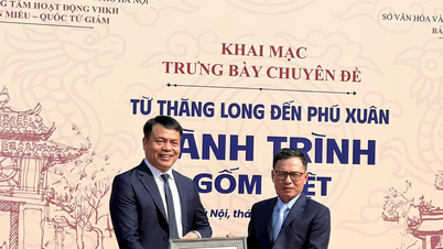 ការតាំងពិព័រណ៍ “ពីថាងឡុងដល់ភូសួន” រំលឹកខួបលើកទី ៦៥ នៃទំនាក់ទំនងទីក្រុងបងប្អូនហាណូយ-ហ្វេ។