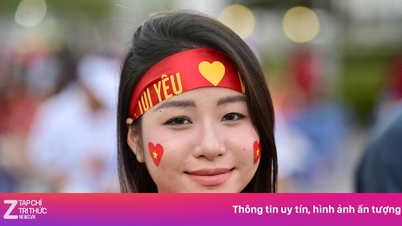 Atmosfæren er elektrisk før finalekampen mellom Thailand og Vietnam.