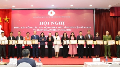 By 2026, the goal is to receive 1.95 million units of blood and standardize the management of blood donor data.