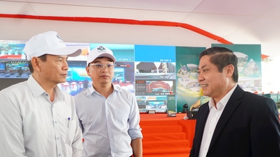 ការរៀបចំយ៉ាងហ្មត់ចត់កំពុងដំណើរការសម្រាប់ពិធីបើកការដ្ឋានសាងសង់គម្រោងសួនឧស្សាហកម្ម Nam Thang Binh - ផ្នែករង B។