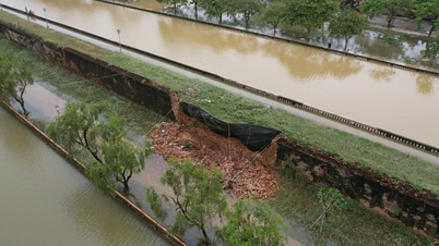 2,2 milliards de VND ont été alloués à la construction d'urgence de la section des remparts de la citadelle de Hué qui s'est effondrée à cause des inondations.
