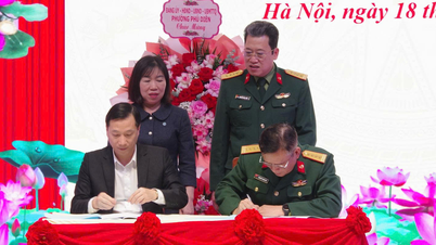 ការចុះហត្ថលេខាលើកម្មវិធីបង្កើតកូនភ្លោះរវាងរោងចក្រ Z157 និងសង្កាត់ភូឌៀន។