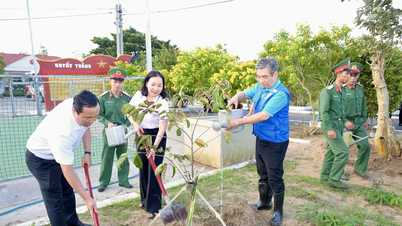 “Vườn cây Đại đoàn kết” tại đặc khu Côn Đảo