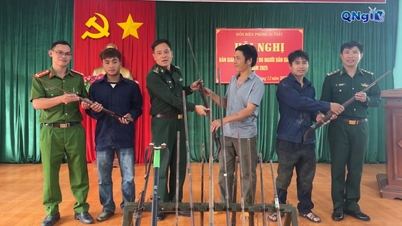 លើកទឹកចិត្តប្រជាជនឱ្យប្រគល់កាំភ្លើងផលិតនៅផ្ទះ។