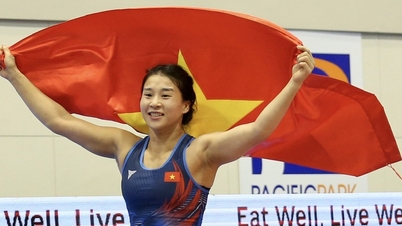 SEA Games 33, December 18th: Wrestling explodes, Vietnam U22 team wins gold medal.