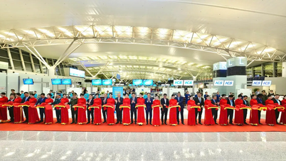 Terminal T2 yang diperluas di Lapangan Terbang Noi Bai boleh melayani 18 juta penumpang setahun.
