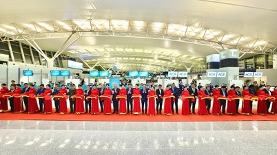 Terminal Internasional Noi Bai T2 yang telah diperluas telah resmi diresmikan.
