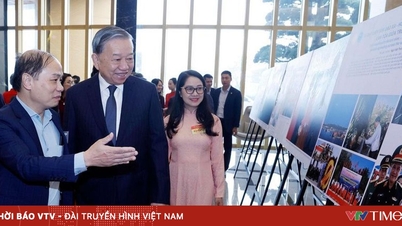 General Secretary To Lam attends the National Conference summarizing the work of Propaganda and Mass Mobilization.