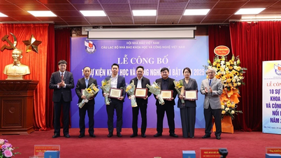 ประกาศรายชื่อ 10 เหตุการณ์ด้านวิทยาศาสตร์และเทคโนโลยีที่โดดเด่นที่สุดประจำปี 2025