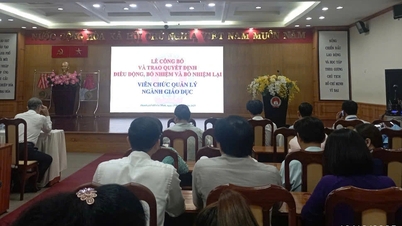 The Ho Chi Minh City Department of Education and Training appoints principals for many secondary schools.