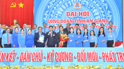Comrade Do Tran Thinh has been appointed to the position of Chairman of the An Giang Provincial Federation of Labor Unions, term I.