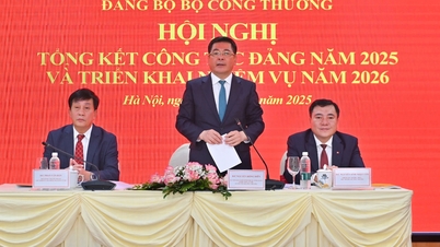 Conference summarizing the work of 2025 and implementing the tasks for 2026 of the Party Committee of the Ministry of Industry and Trade.