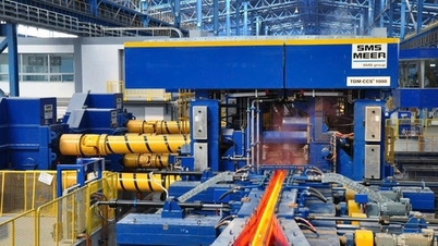 Hoa Phat commences construction of a high-speed rail and special steel production plant worth over 10,000 billion VND.