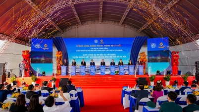 Hanoi: Construction begins on a road connecting to Gia Binh Airport, invested by Sun Group.