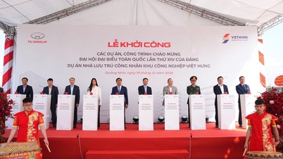 Viet Hung Industrial Park Development Joint Stock Company commences construction of the Workers' Accommodation Project.