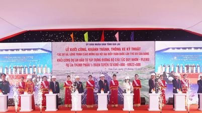 Vietnam Tengah memulai dan meresmikan sejumlah proyek transportasi penting.