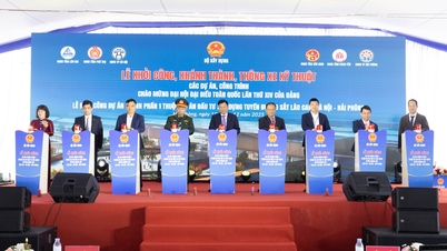 Începe construcția Componentei 1 a liniei de cale ferată Lao Cai - Hanoi - Hai Phong în zona gării Hai Duong Nam.