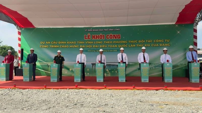 Vinh Long egyszerre kezdi meg az építkezést és avat fel három kulcsfontosságú projektet.