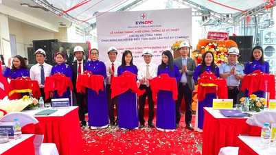 Einweihung der 110-kV-Stromleitung zwischen dem 220-kV-Umspannwerk Phước An und dem Bahnhof Đồn Phó.