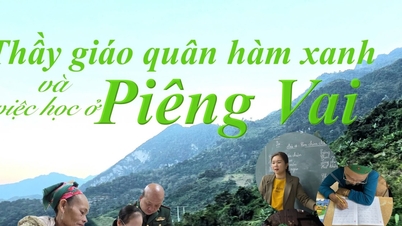 Nauczyciel wojskowy i nauka w Pieng Vai.