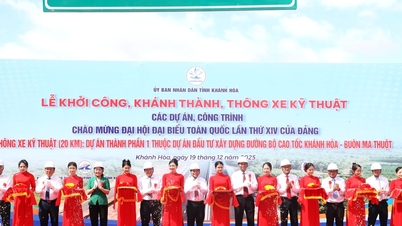 Khanh Hoa a început simultan construcția și a inaugurat numeroase proiecte și lucrări cheie.