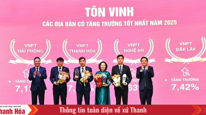 VNPT Thanh Hoa behoort tot de best presterende regio's qua groei in 2025.