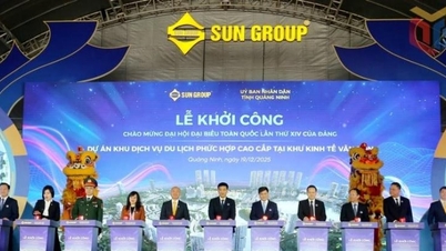 Quang Ninh: Samtidig startet byggingen og åpnet 31 prosjekter og arbeider.