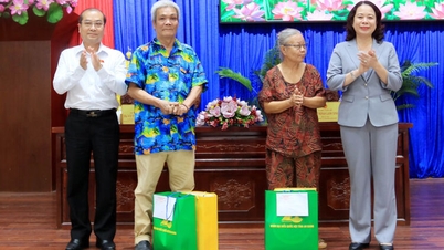 Vo Thi Anh Xuan alelnök találkozik a választókkal An Giangban.