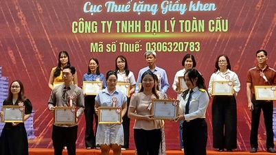 Ho Chi Minh Şehri, vergi ödeme konusunda örnek teşkil eden 262 işletmeyi takdirle karşıladı.