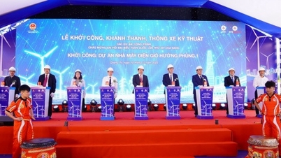 Wilayah Quang Tri memulakan pembinaan projek kuasa angin Huong Phung 1, dengan kapasiti 30 MW.